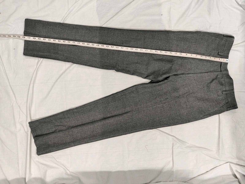 Gray Flannel Type Formal Pants