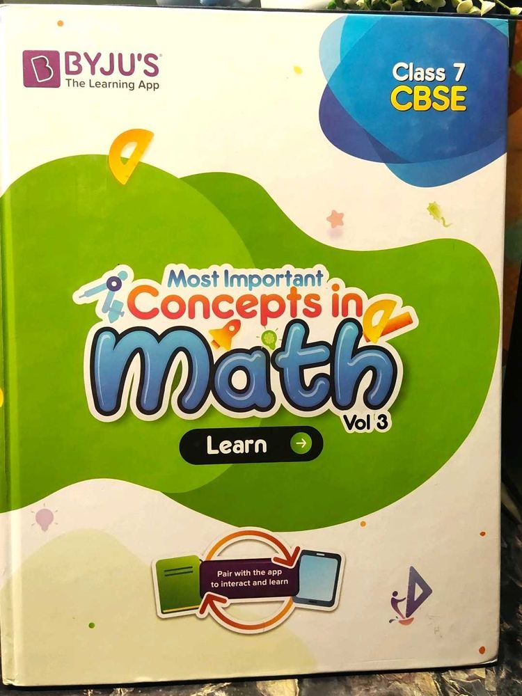 Byjus 7th Book Vol.3 Maths