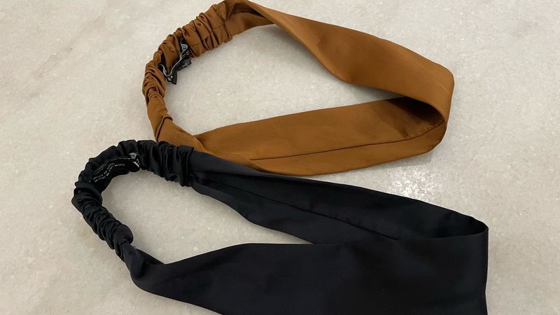 Zara satin Headbands - Set of 2