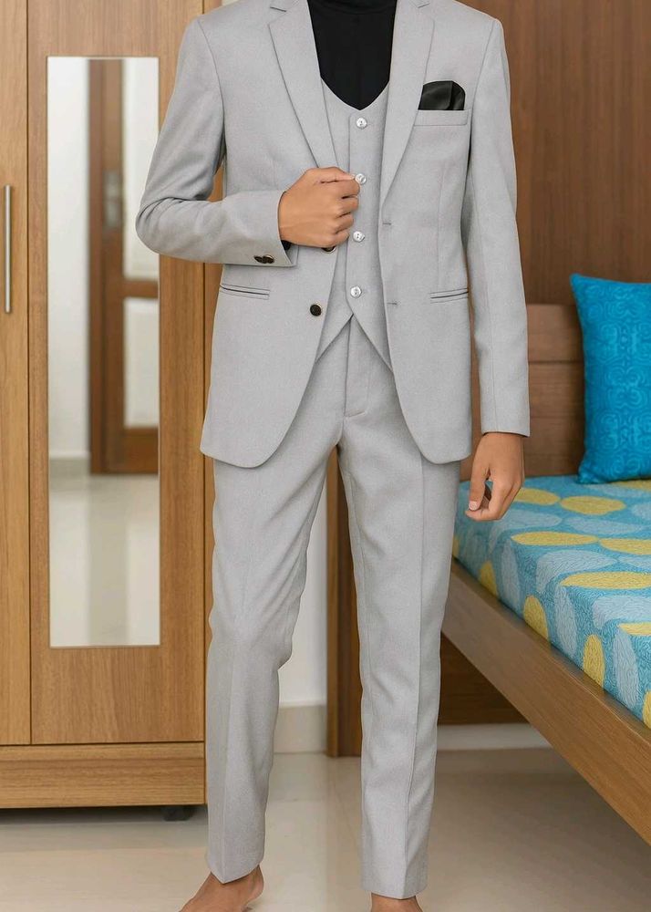Gray 3-Piece Suit