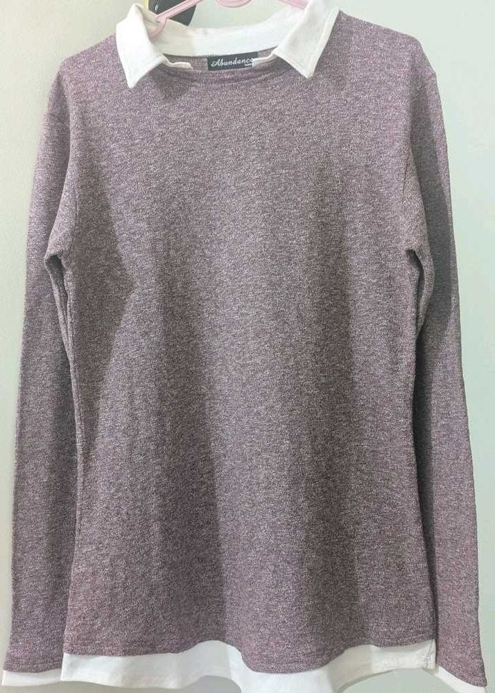 Stylish Long Sleeve Collared Tshirt
