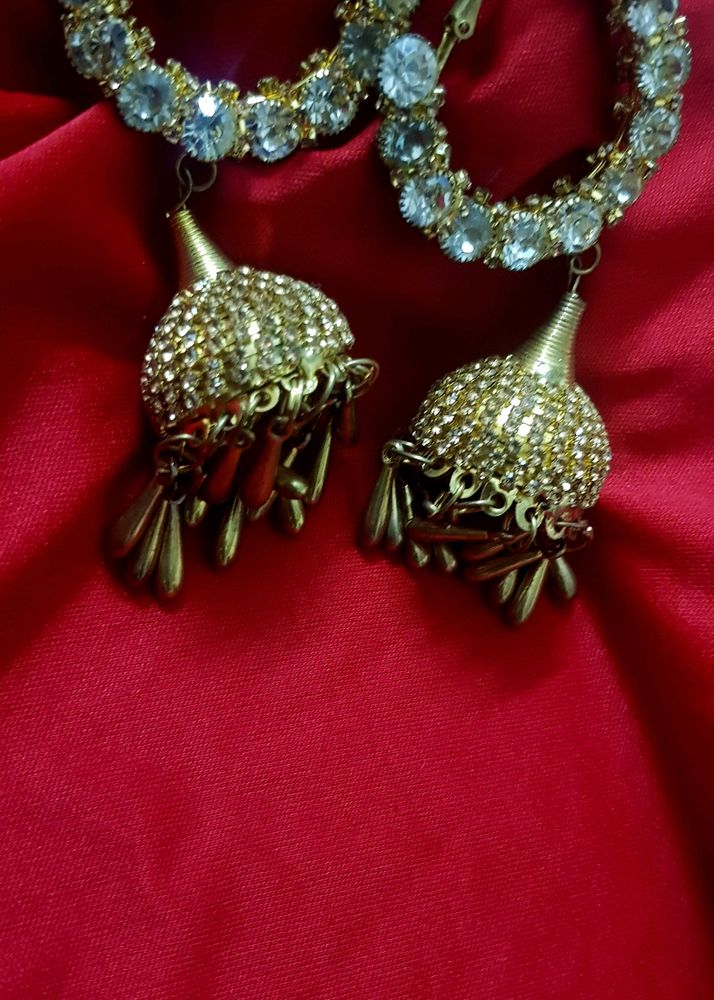 Used Twice Beautiful Ear Rings