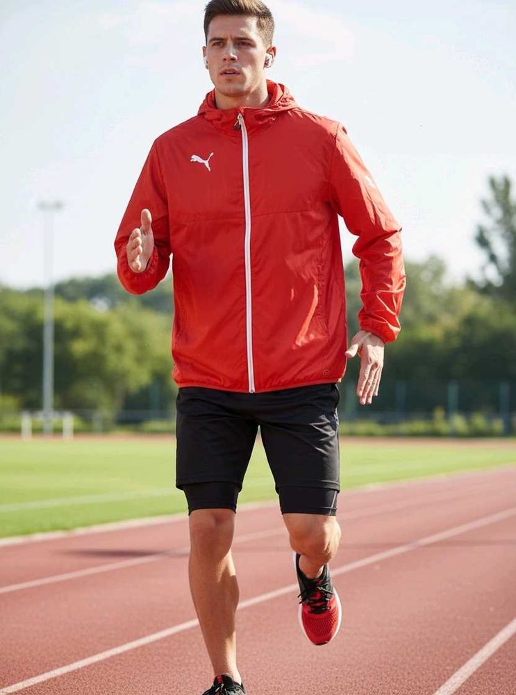 Puma Red Running Jacket
