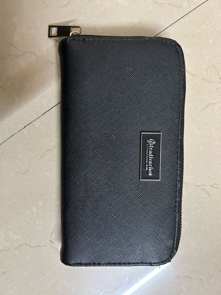 Stradivarius Black Wallet