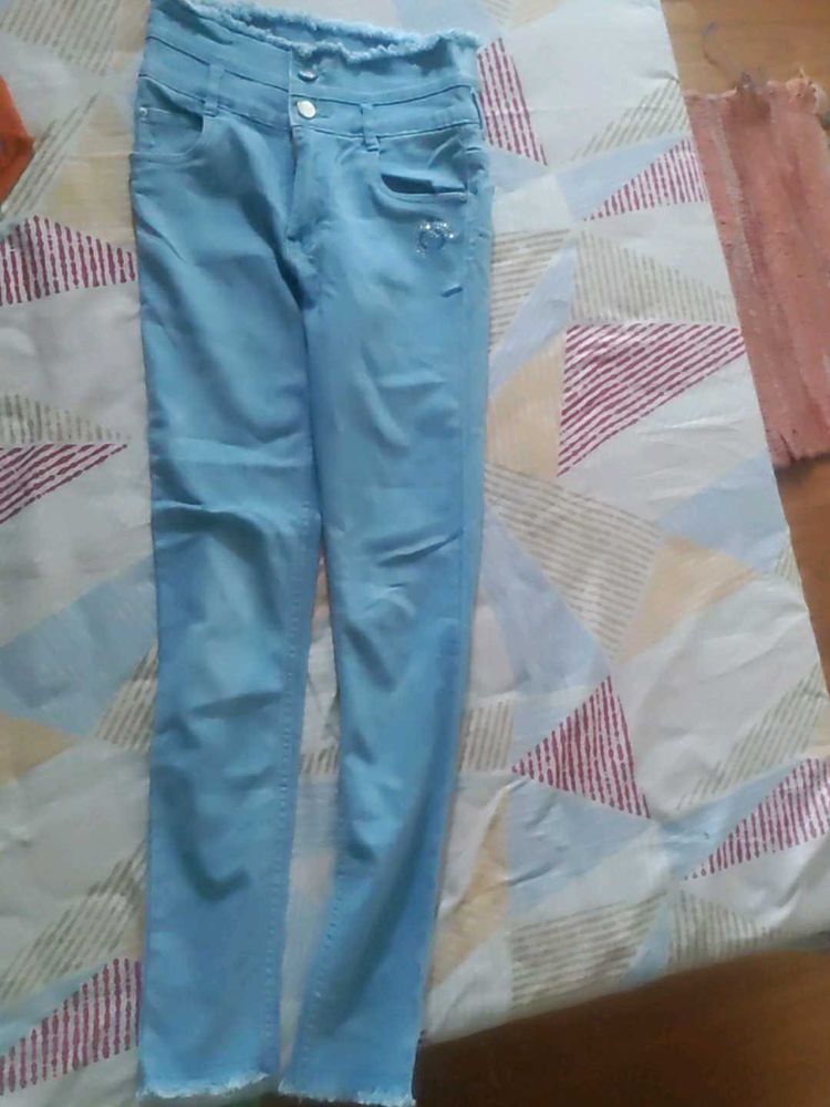 Light Blue Denim Jeans