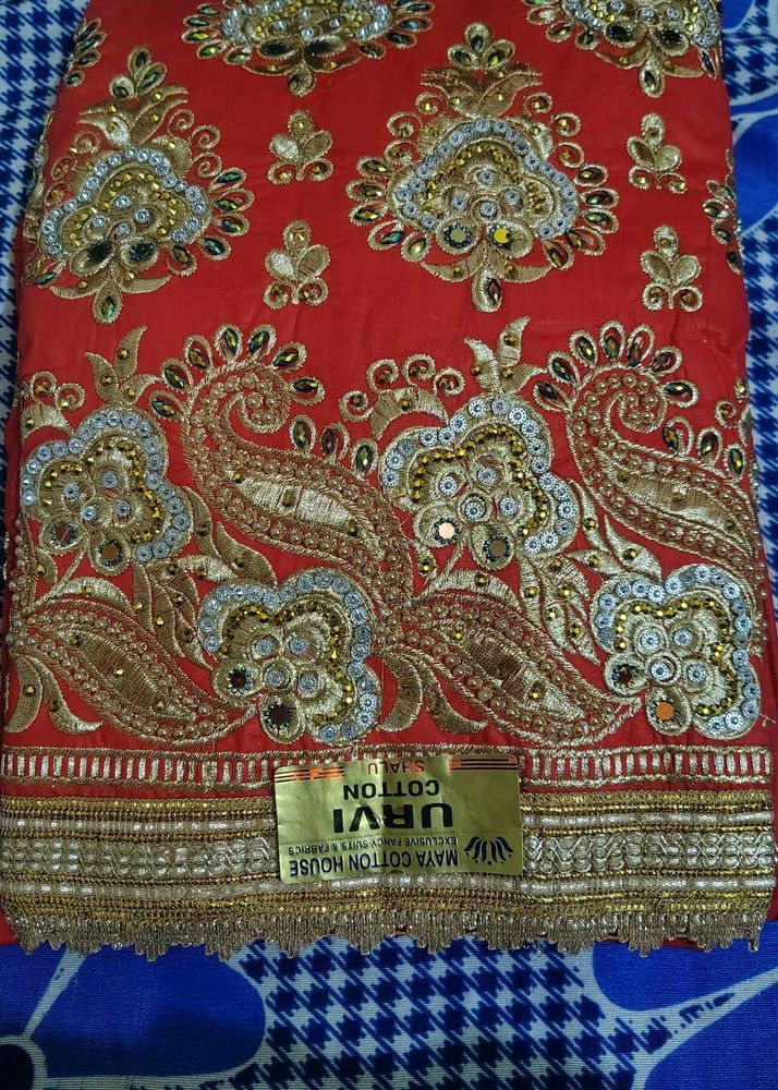 Embroidered Dress Material