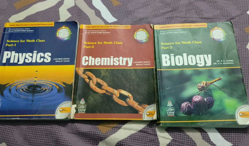 9th Grade Science Textbooks