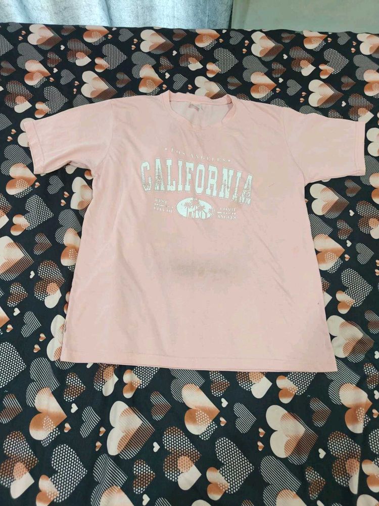 Pink California T-shirt