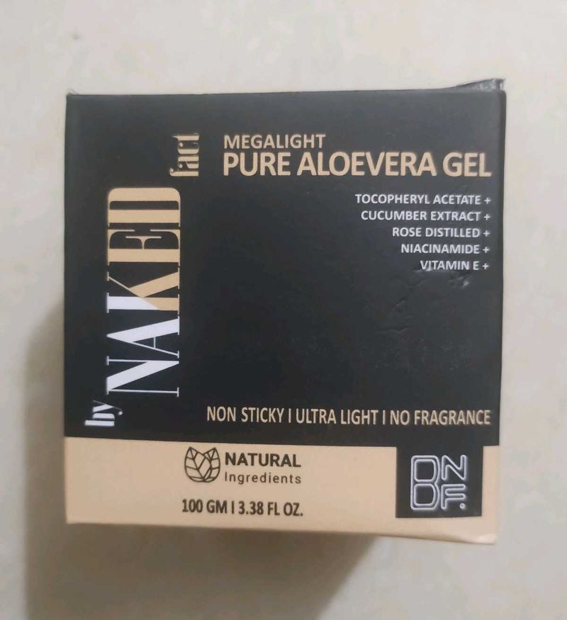 Naked Fact Aloe Vera Gel