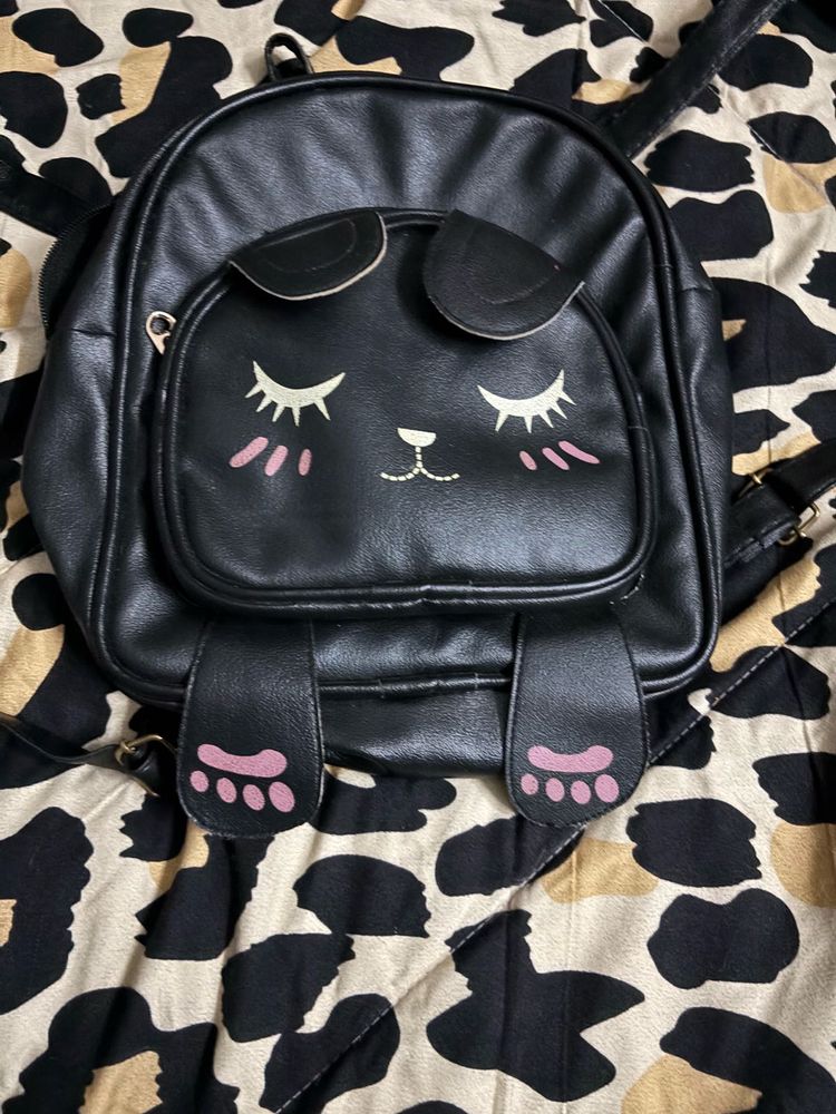 Cute cat-themed Backpack
