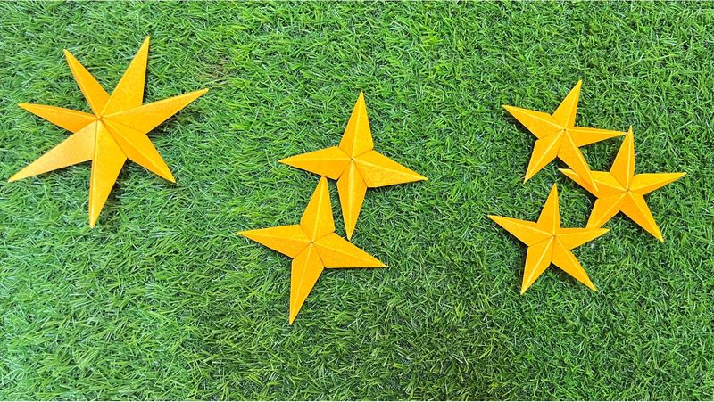 Handmade Stars For Christmas Home Decor
