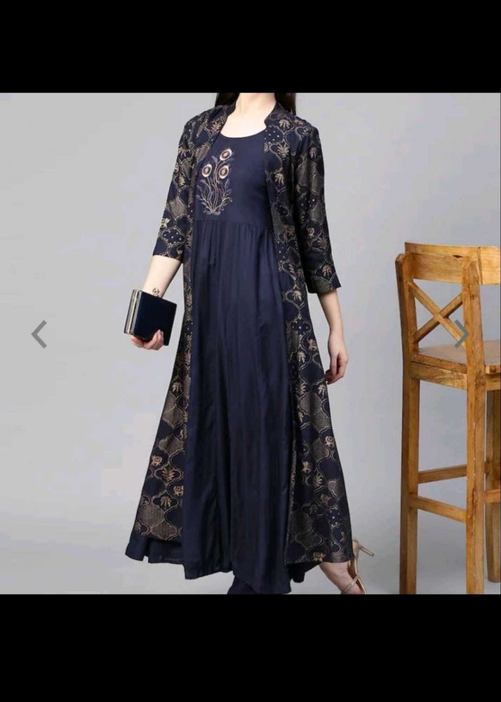 Kurta Plazo With Jacket