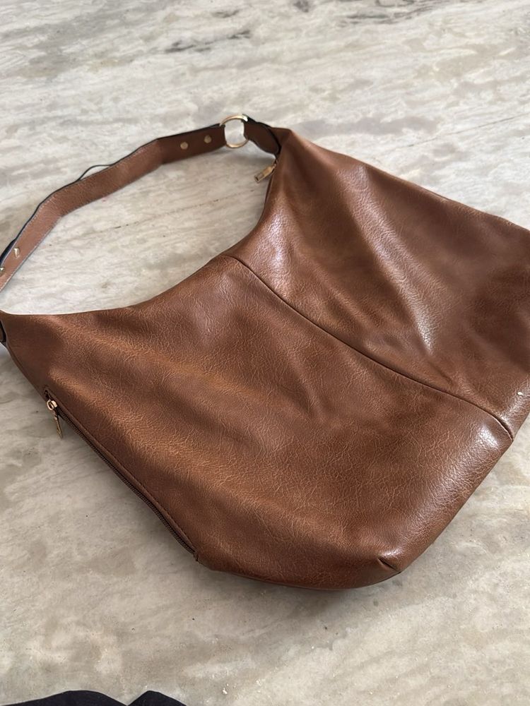 Brown Hobo Bag