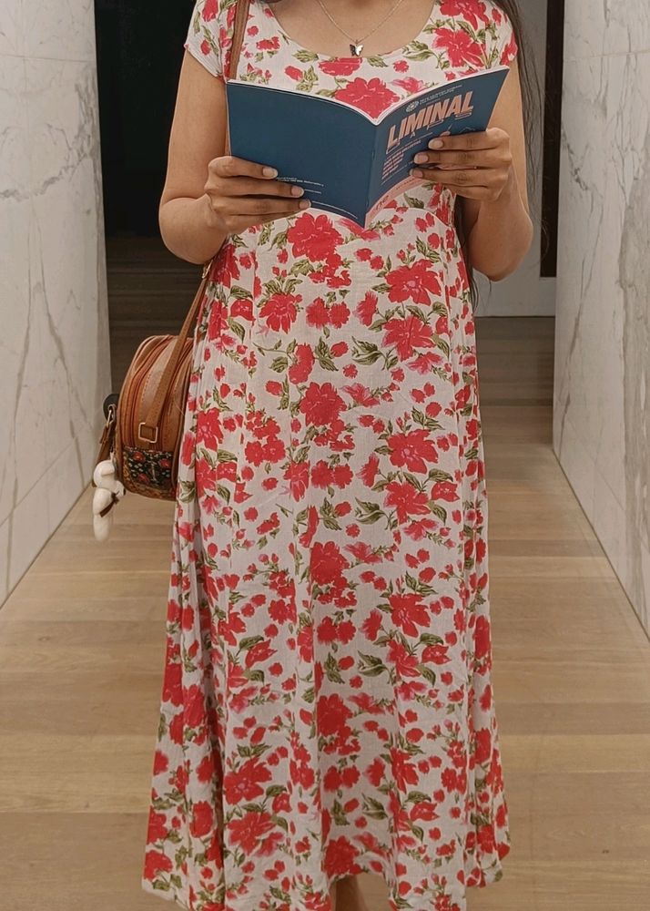 Long A Line Birth Day Dress 🌷