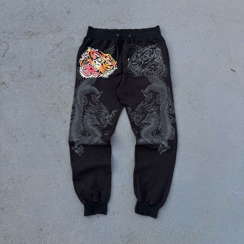 ED Hardy Dragon Graphic Sweatpants