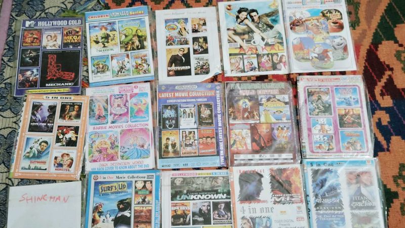DVD (Movies, Cartoon)