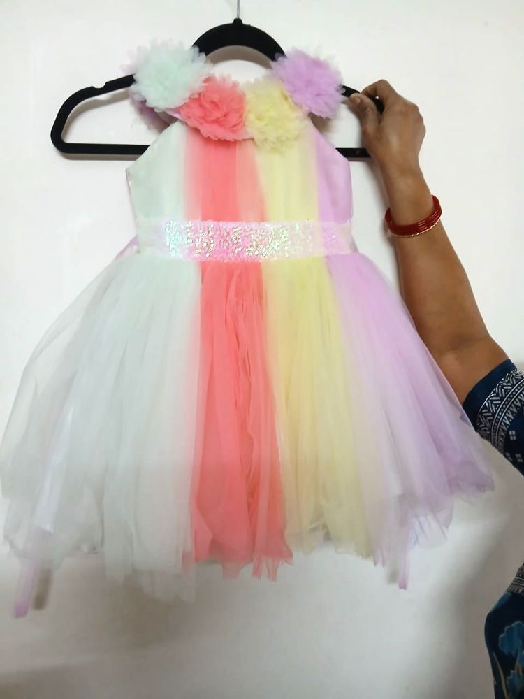 Girls Partywear Frock ( 3–5 Yrs )