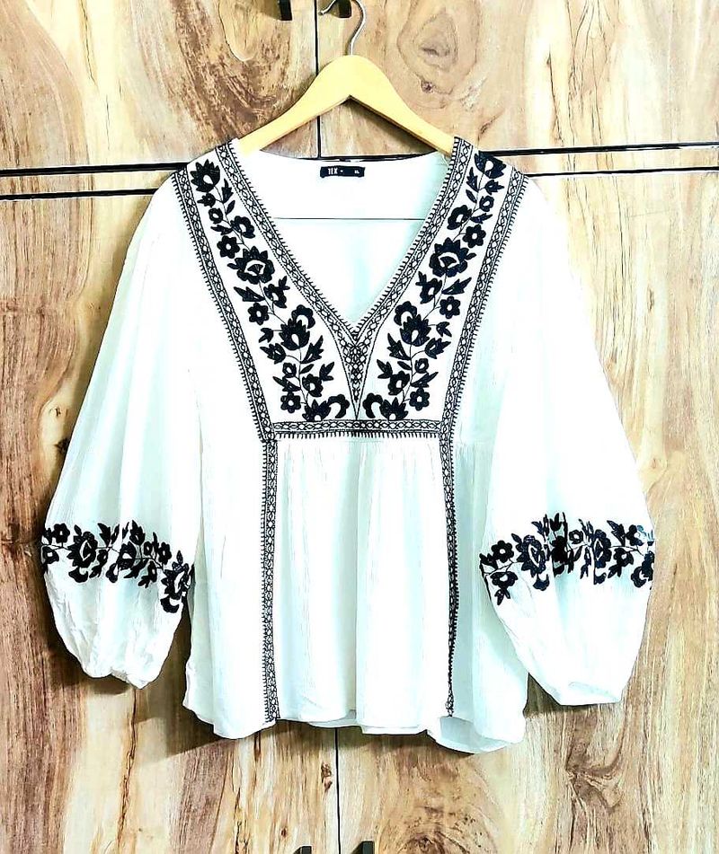 Embroidery Work Top Size-36-38