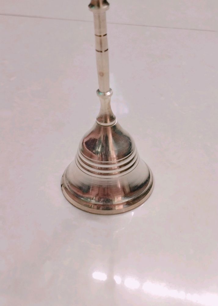 Silver Plated Pooja Ghanti