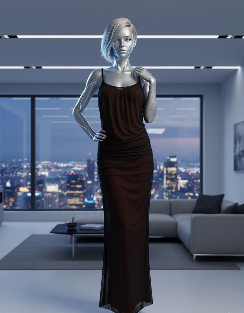 Elegant Black Maxi Dress