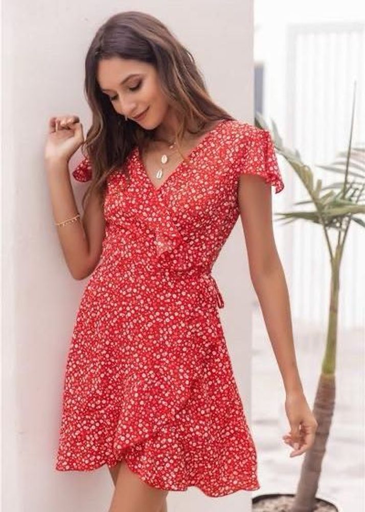 Floral mini dress💓
