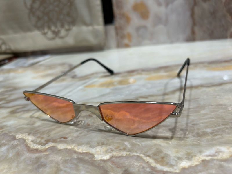 Vintage Glasses Orange Shades