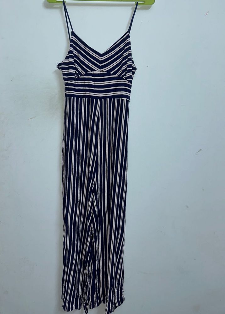 Striped Jumpsuit