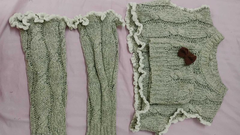 Cute Knitted Outfit🩷