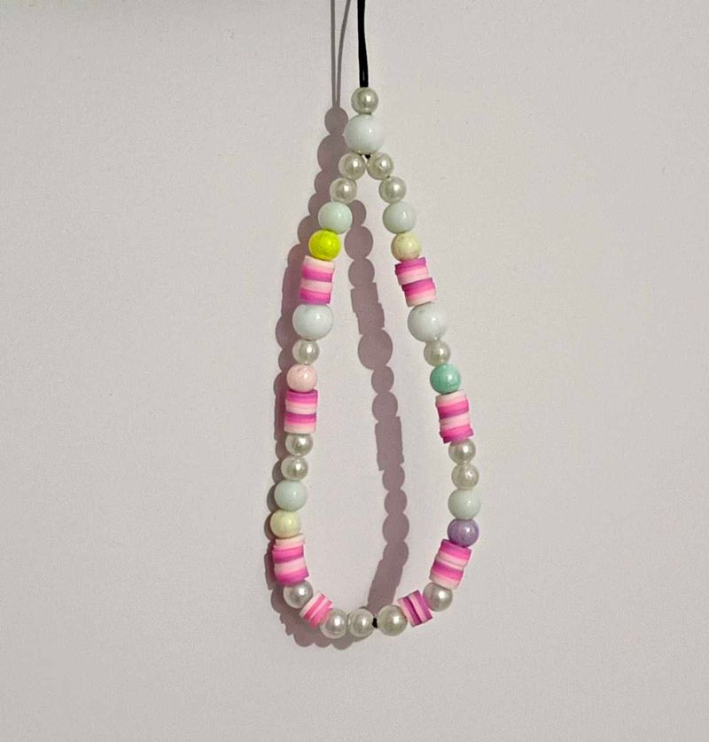 Beaded Phone Charm