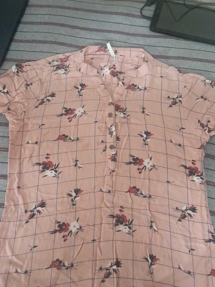 Floral Print Blouse