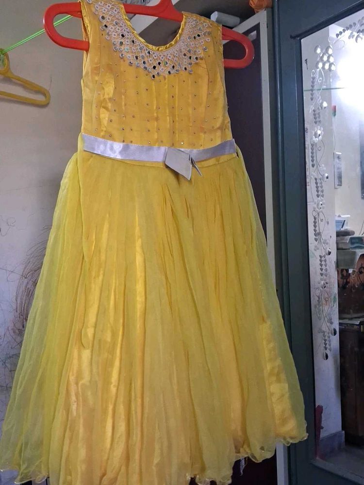 Yellow Party Dress