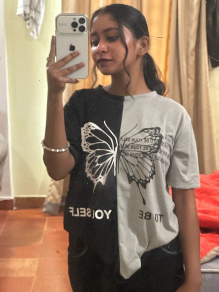 Butterfly Print Tee