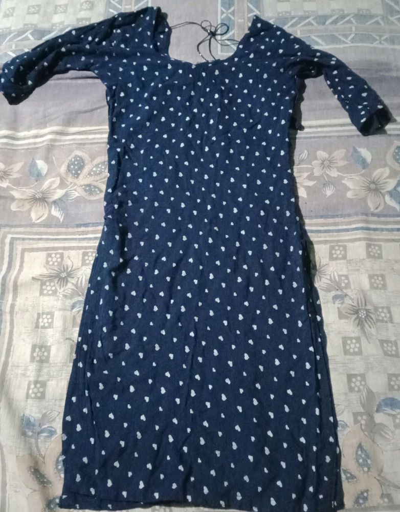Printed Rayon Kurti