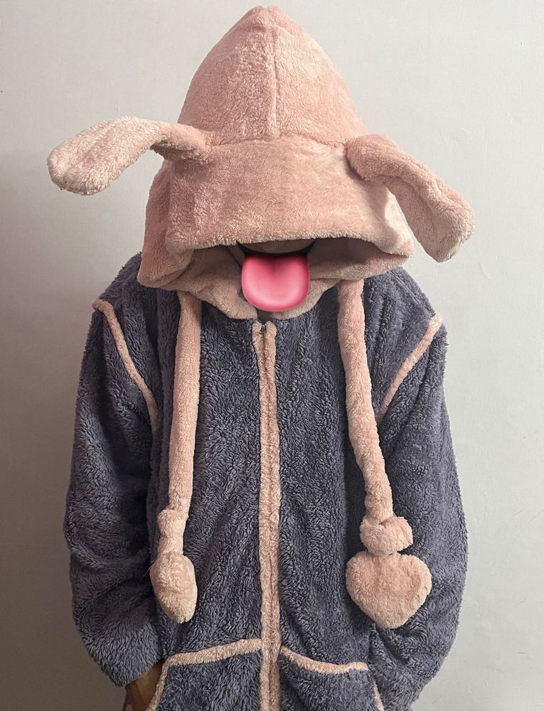 Adorable Bunny Ear Hoodie Jacket