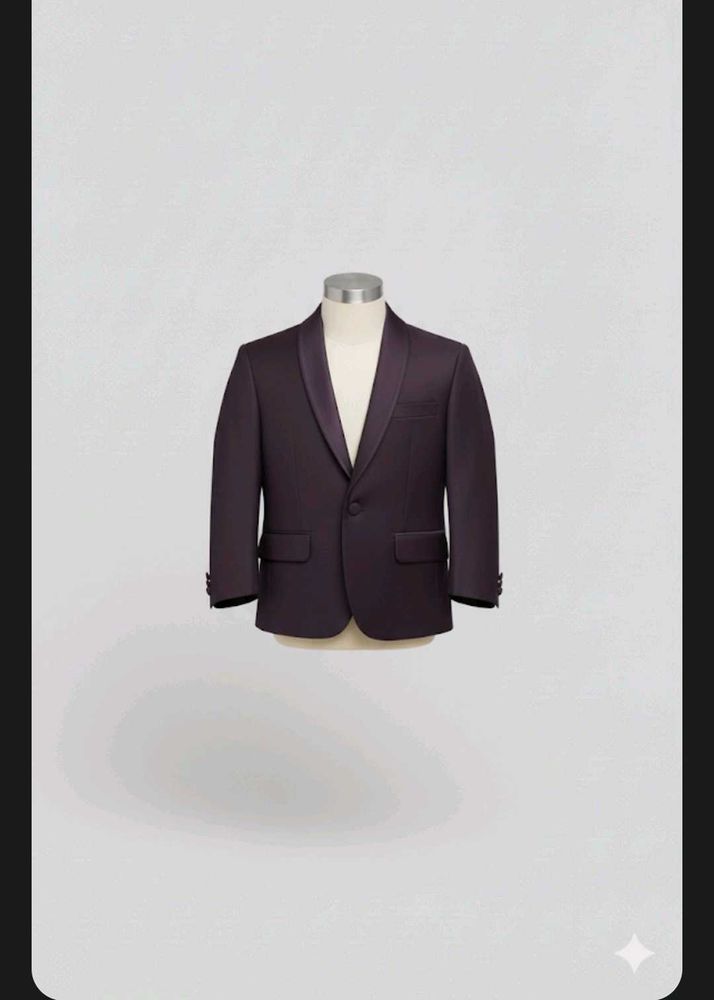 Stylish Burgundy Blazer full new