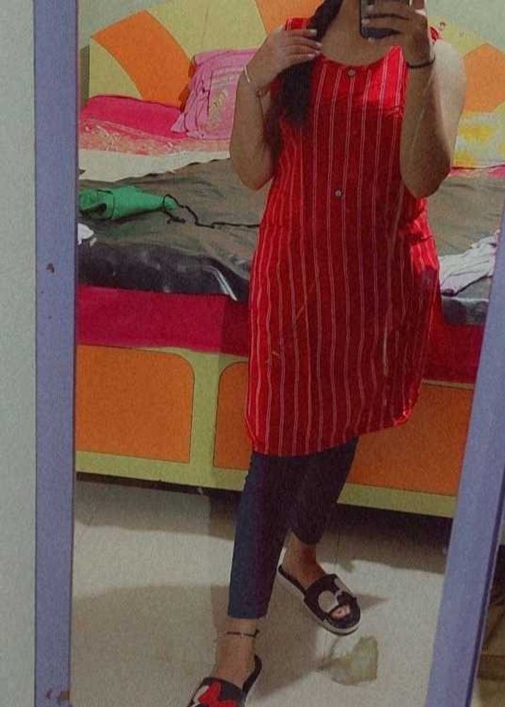 Sleeveless Kurti❤️