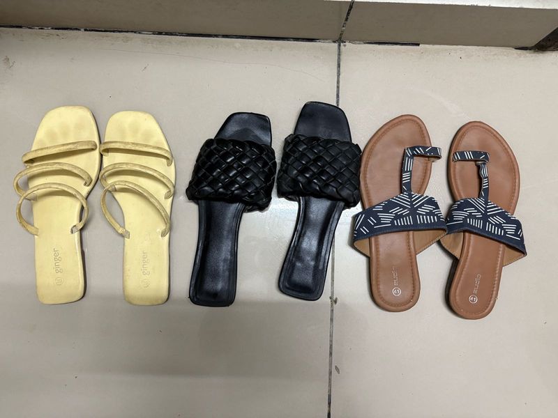 Combo Of 3 Flats