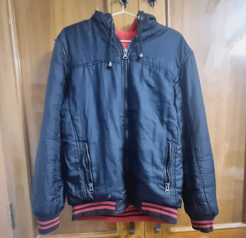 Reversible  Winter Hoodie
