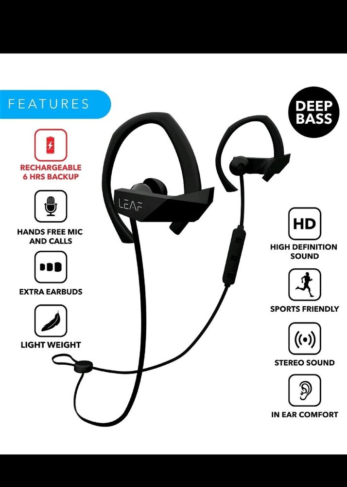 Leaf Bluetooth Headphones