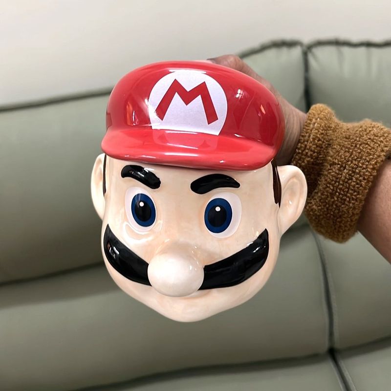 Super Mario Ceramic Mug - Red