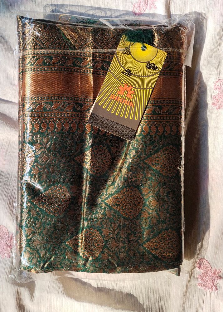 Anouk Banarasi Silk Saree