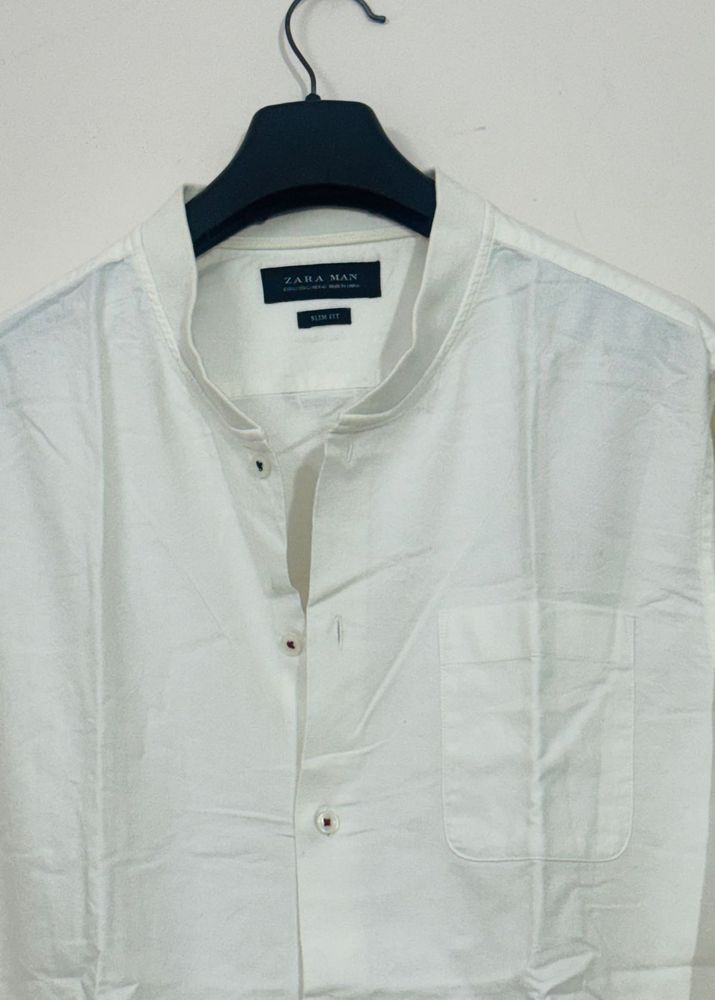 Zara Man White Shirt