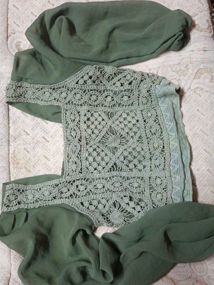 Crop Top Green