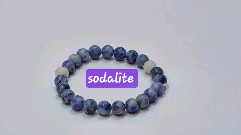 sodalite Beaded Bracelet