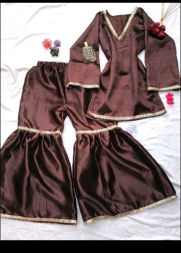Brown Kurta Set