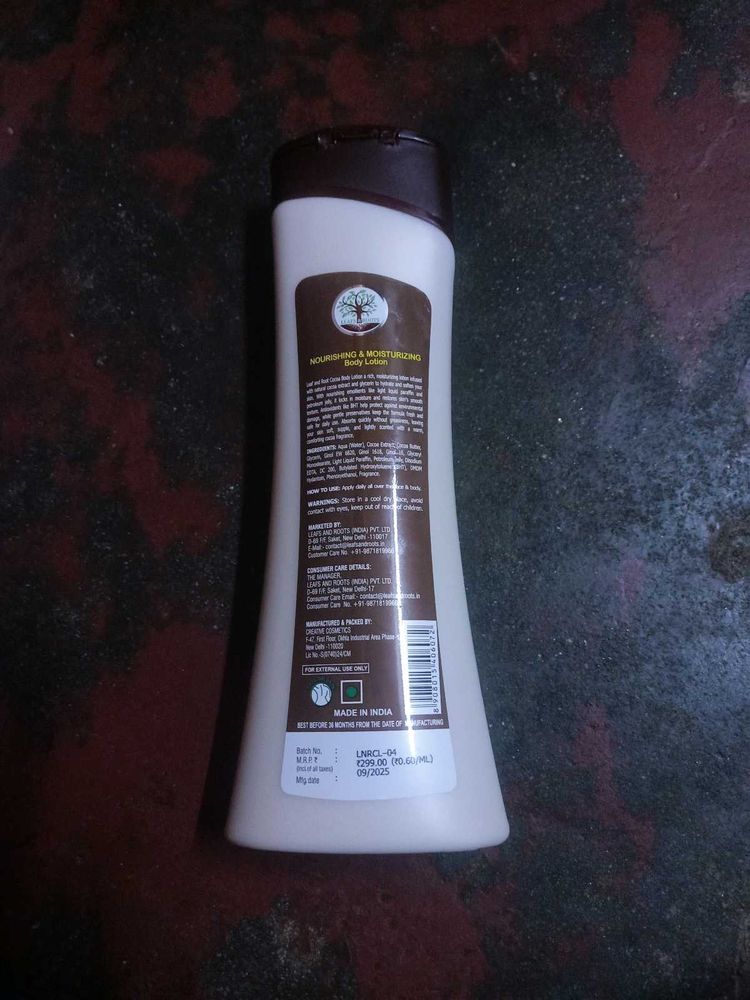 Nourishing Body Lotion