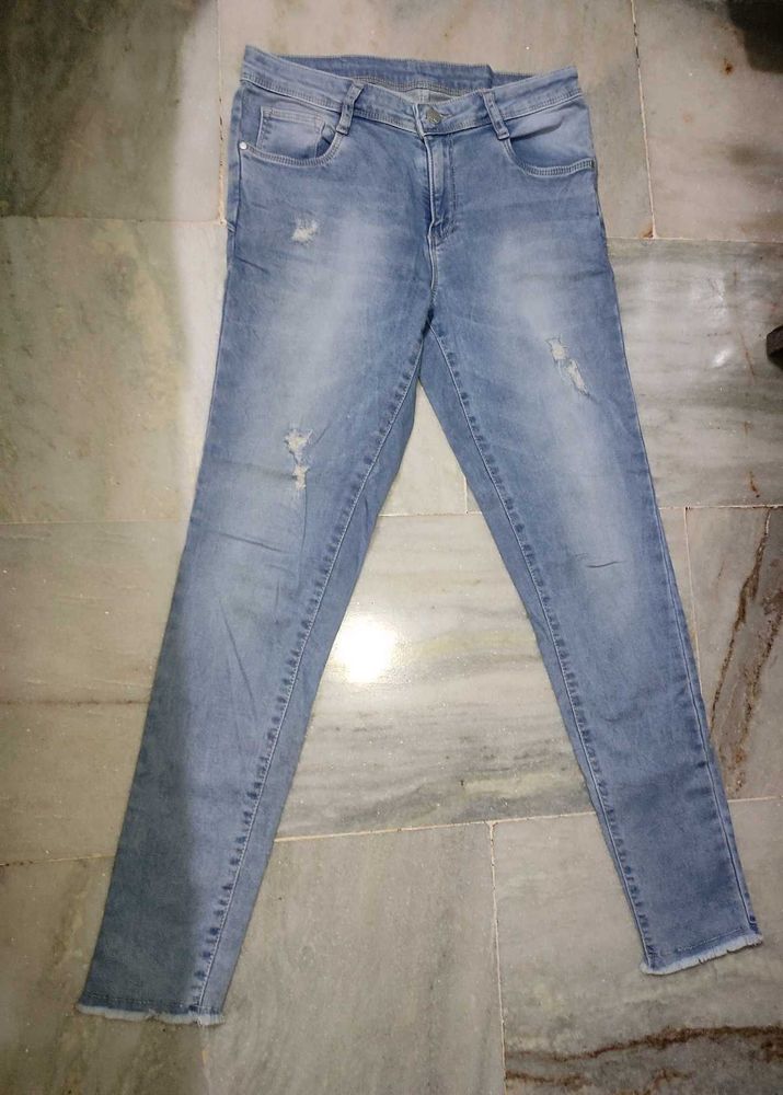 Kraus Skinny Ripped Jeans