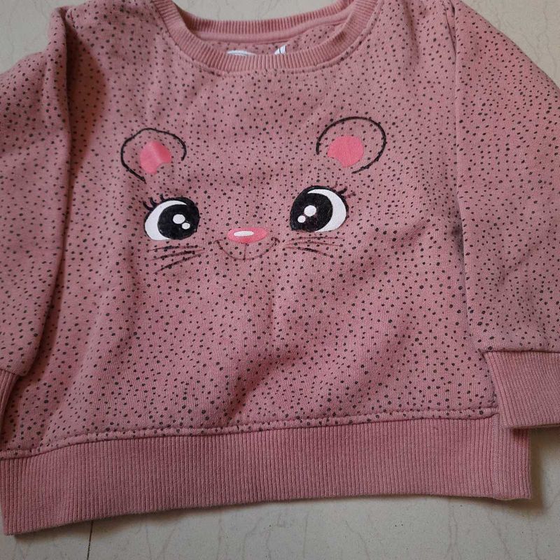 Winter Were Tshirt For 3 Year Baby Girl