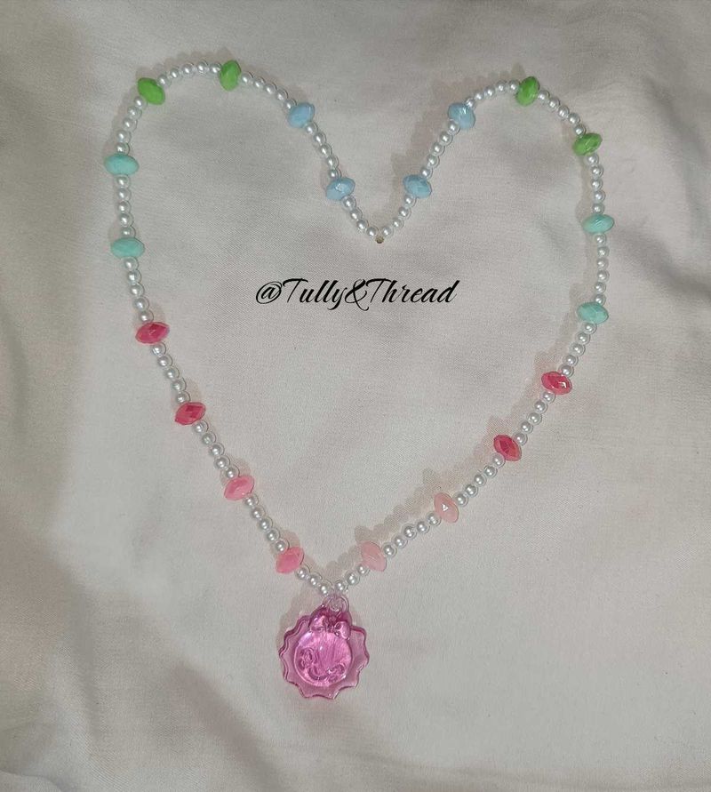 Beaded Pendant Necklace