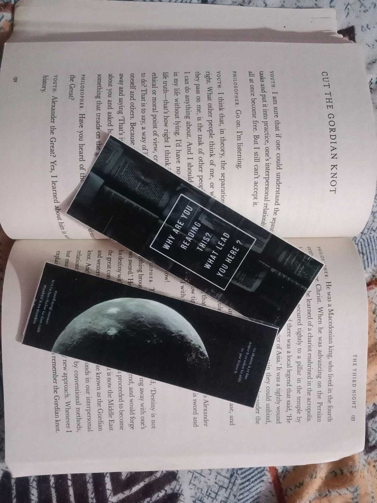 handmade printed book marks